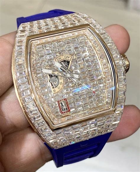 richard mille iced out baguette|Richard Mille Watches .